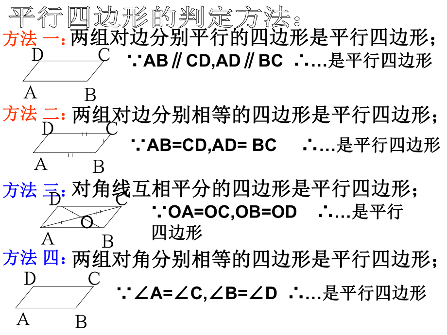 平行四边形判定第二课时.ppt_第2页