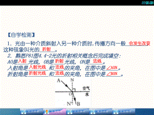 八年级上册4-4《光的折射》课件.ppt