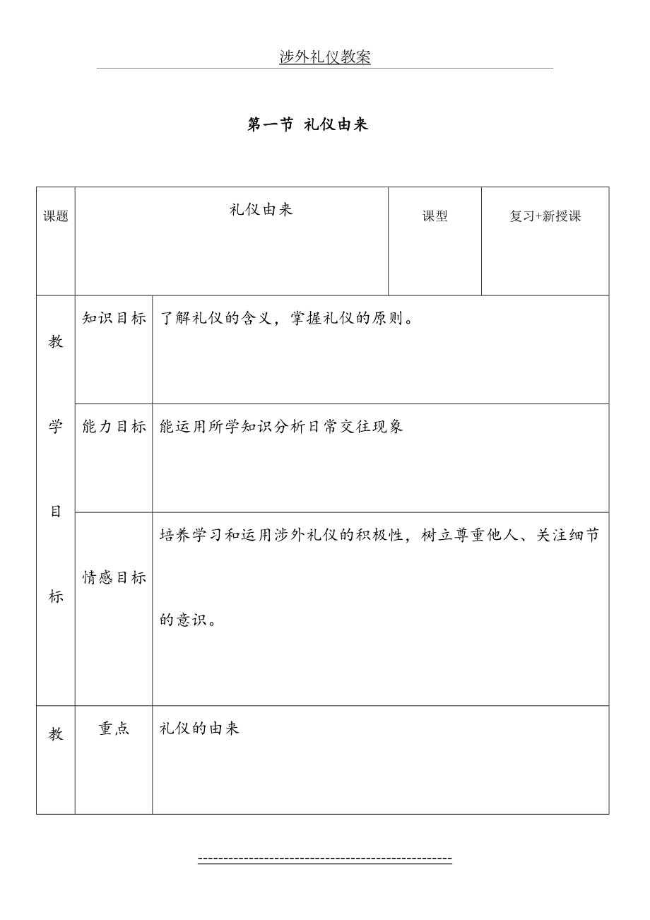 涉外礼仪教案.doc_第2页