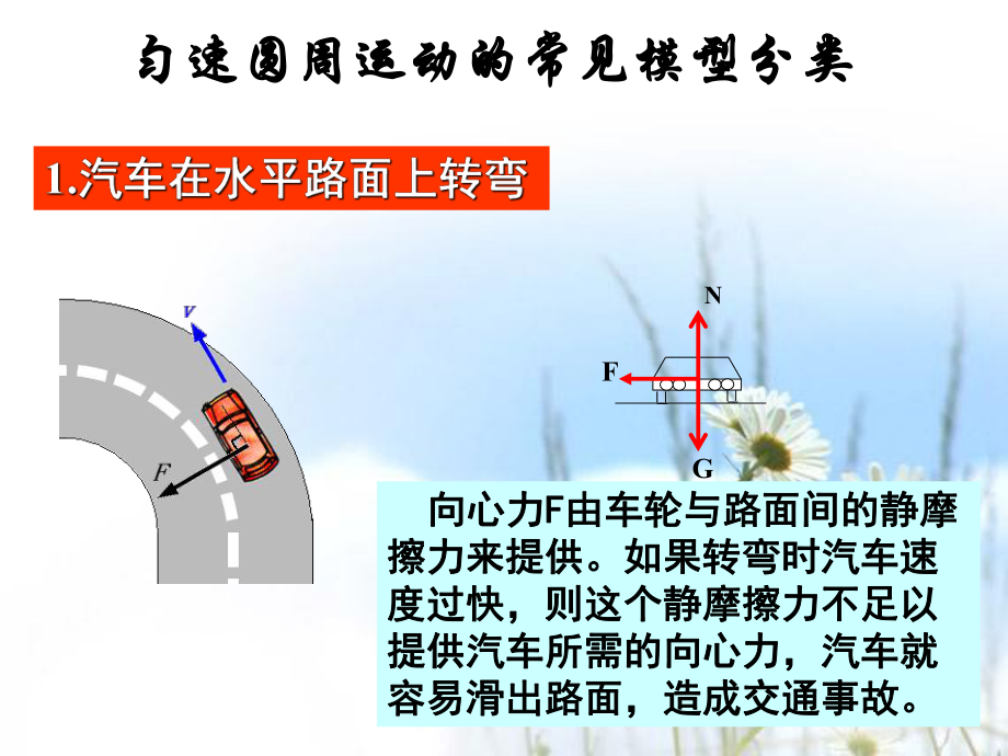 匀速圆周运动的典型模型ppt课件.pptx_第1页