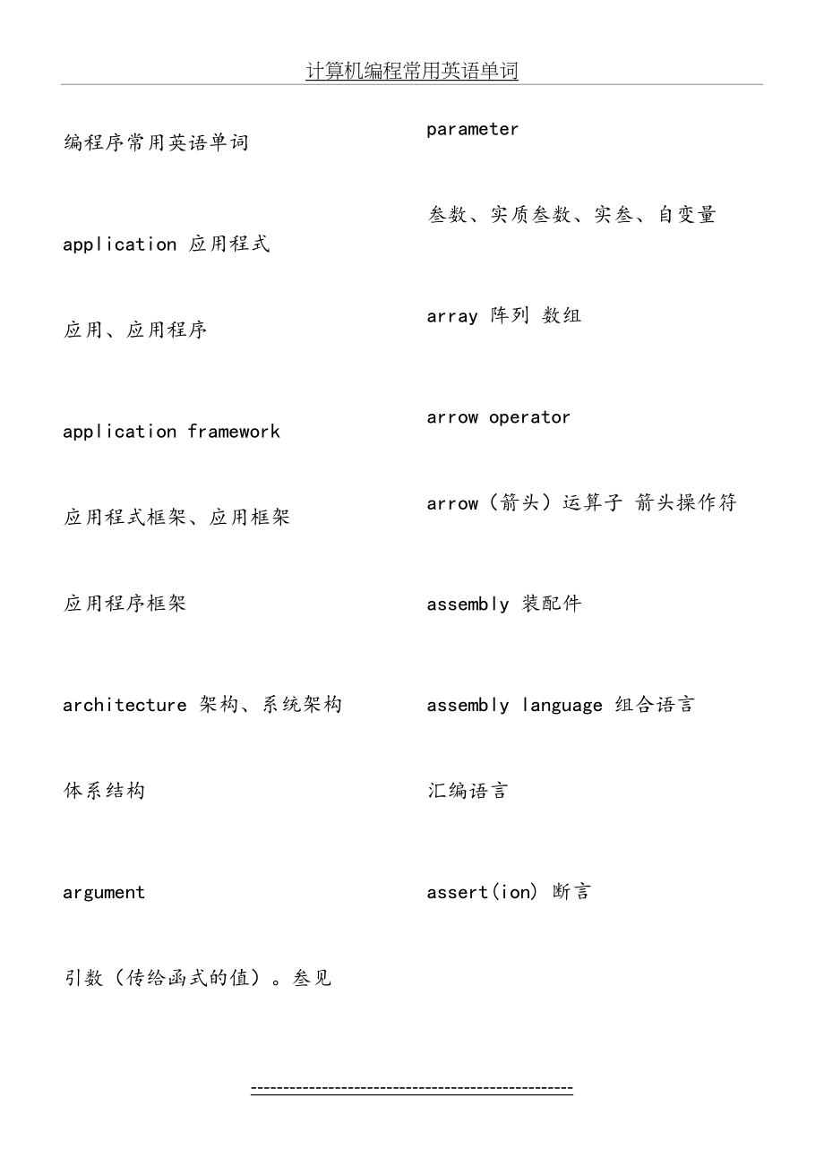 计算机编程常用英语单词.doc_第2页