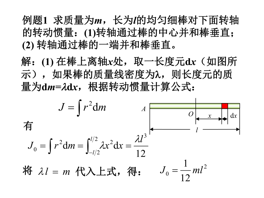 最全的转动惯量的计算ppt课件.ppt_第2页