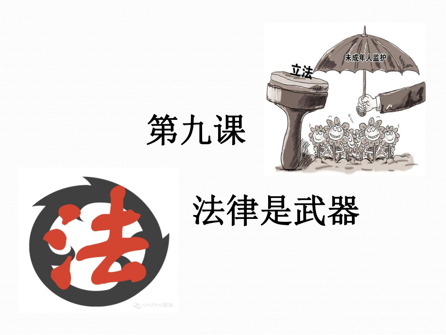 第九课《法律是武器》课件+2.ppt_第1页