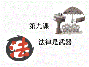 第九课《法律是武器》课件+2.ppt