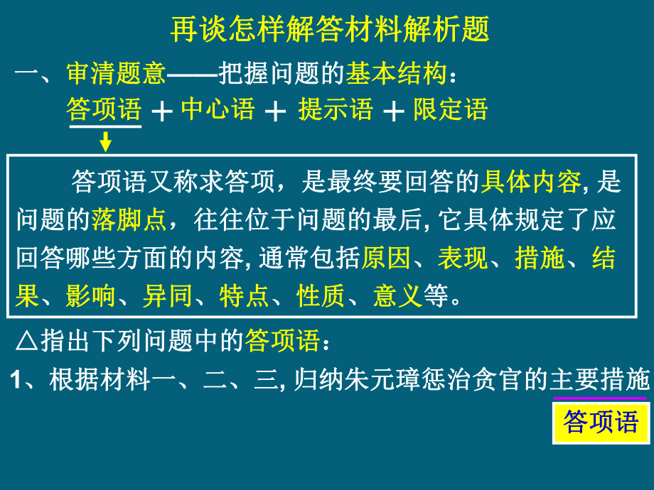 再谈怎样解答材料解析题.ppt_第2页