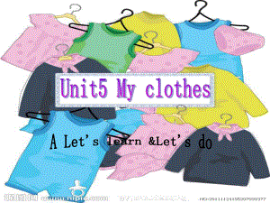 新版pep四年级英语下册unit5_My_clothes__A_let's__learn课件.ppt