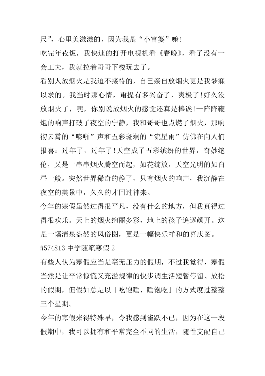 高中随笔寒假优质.docx_第2页