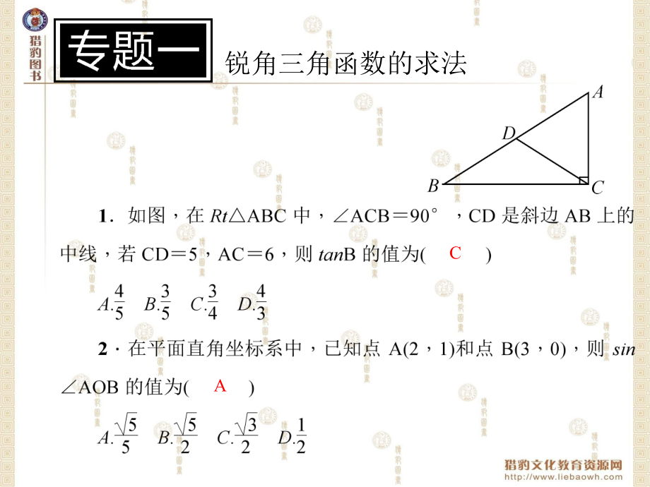 第二十八章　专题训练.ppt_第2页