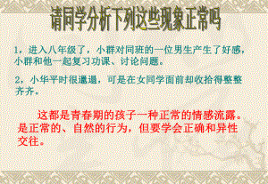 我们的交往很正常_[初中政治_政治课件_PPT课件].ppt