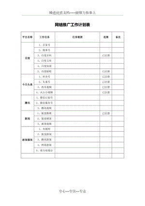 网络推广绩效考核表.docx