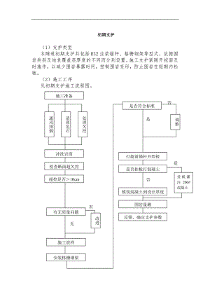 【隧道施工方案范本】初期支护.doc