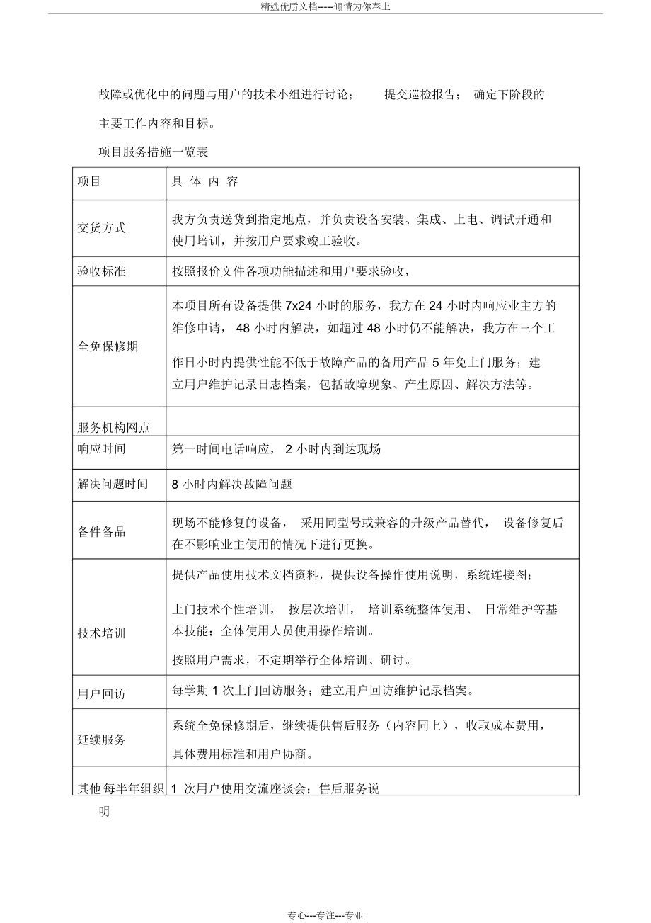 技术服务术培训后服务的内容和措施.docx_第2页