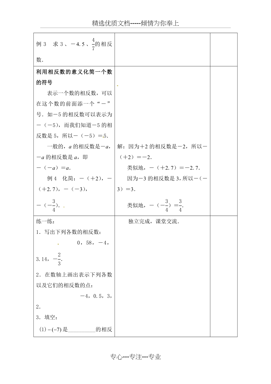 《《绝对值与相反数》教案设计.doc_第2页