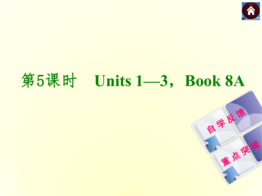 2014届中考英语总复习第5课时Book8AUnits1-3课件（语法专题突破+考点解析）.ppt_第1页