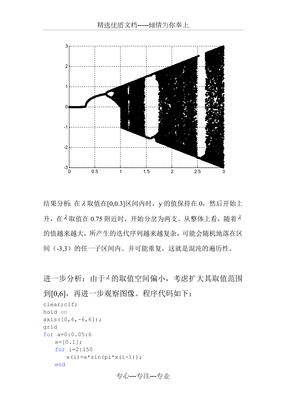 观察分岔与混沌现象(MATLAB).doc_第2页