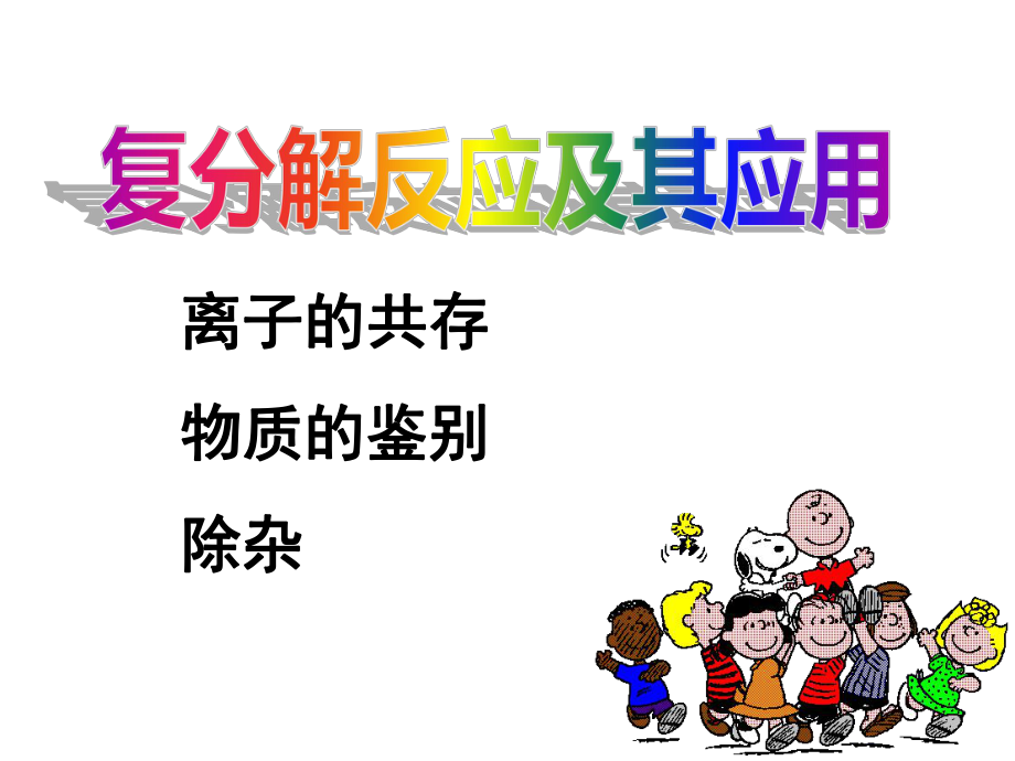 离子共存物质鉴别除杂.ppt_第1页