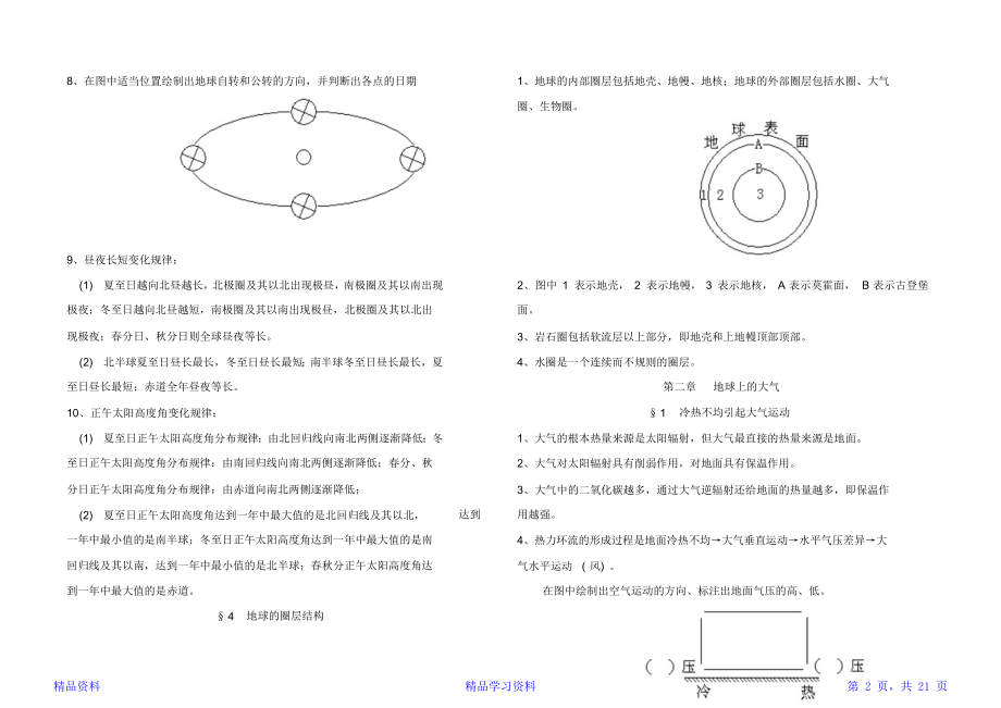 最全面高中地理知识点总结 (6)(精华版).doc_第2页