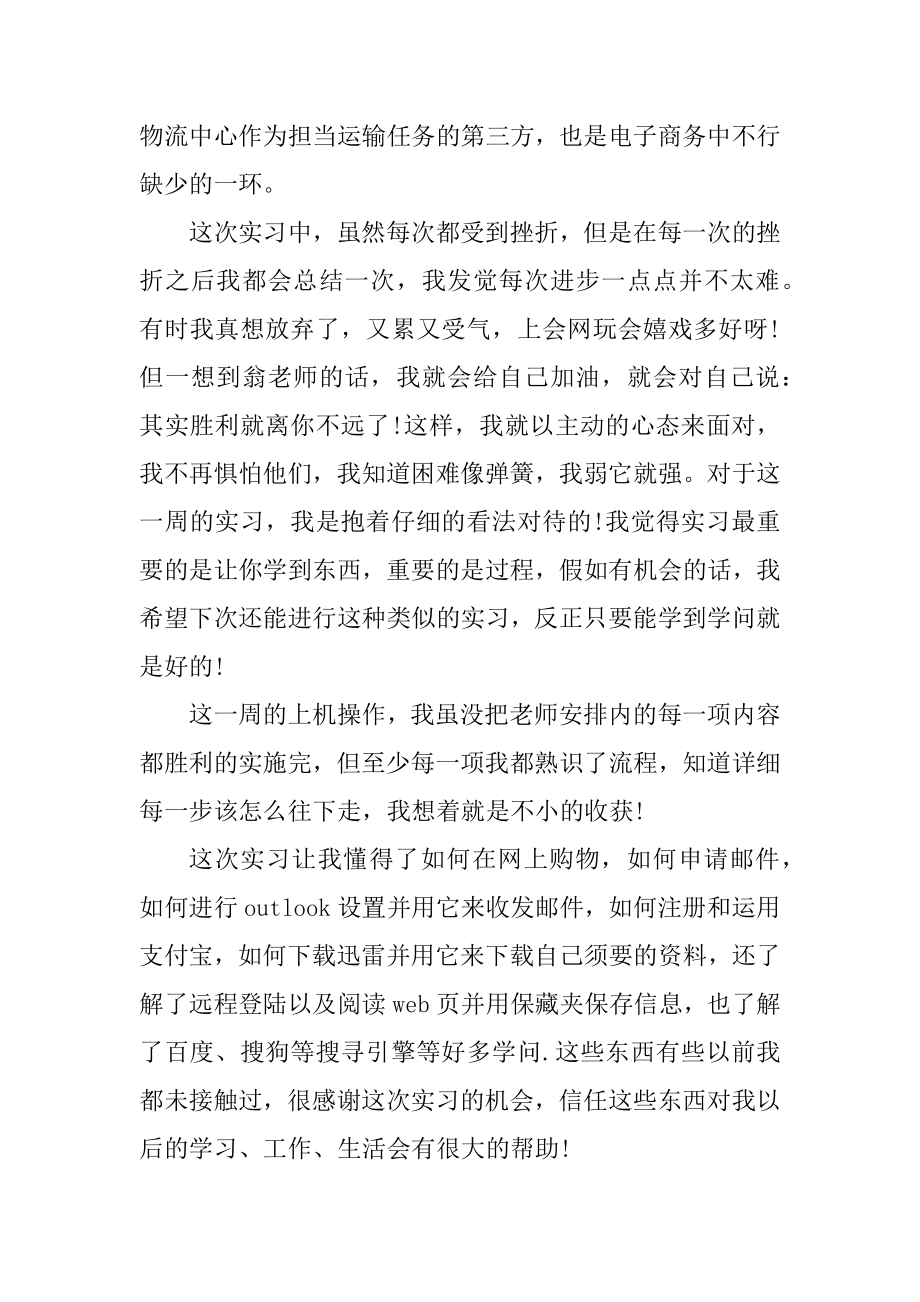 电子商务实习总结十篇优质.docx_第2页