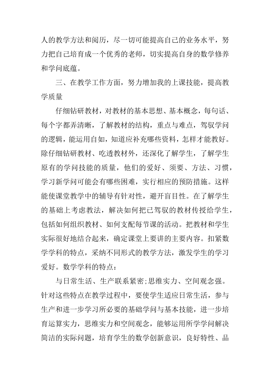 数学教师个人总结精编.docx_第2页