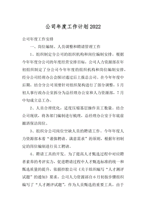 公司年度工作计划优质.docx