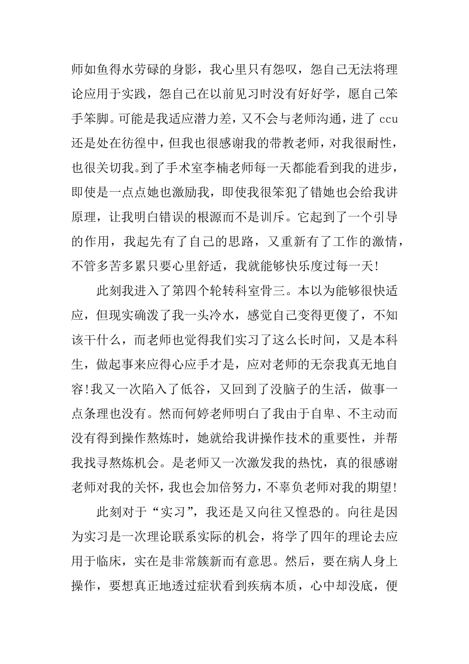 毕业实习护士自我总结十篇精编.docx_第2页