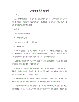 反违章考核实施细则.docx