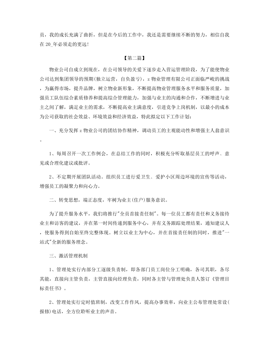 工作总结新年工作计划精选.docx_第2页