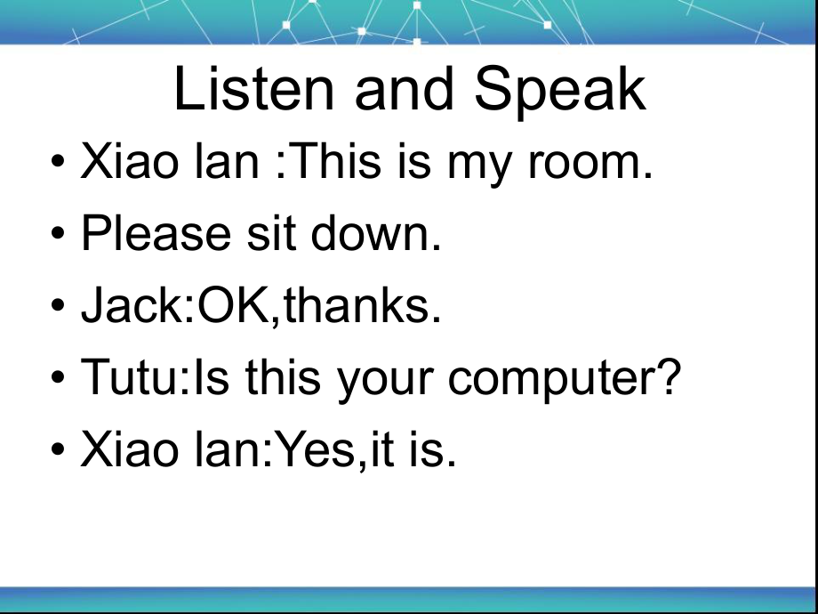 （EEC）三年级英语上册课件+Lesson3+This+Is+My+Room.ppt_第2页