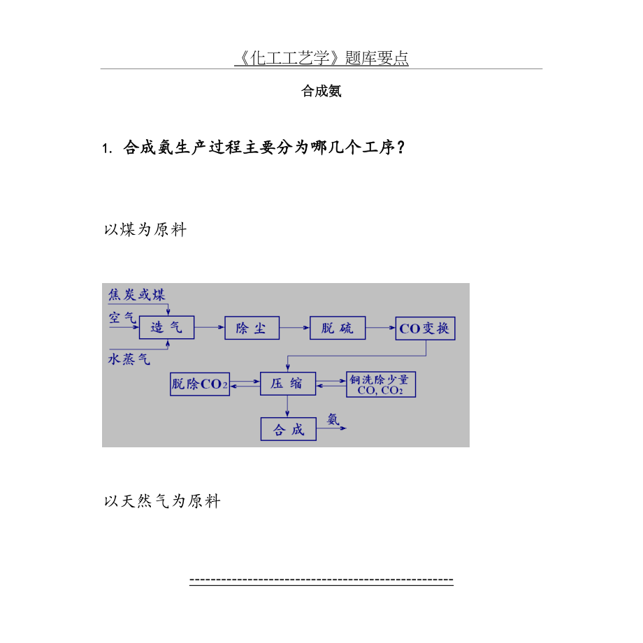 《化工工艺学》题库要点.doc_第2页