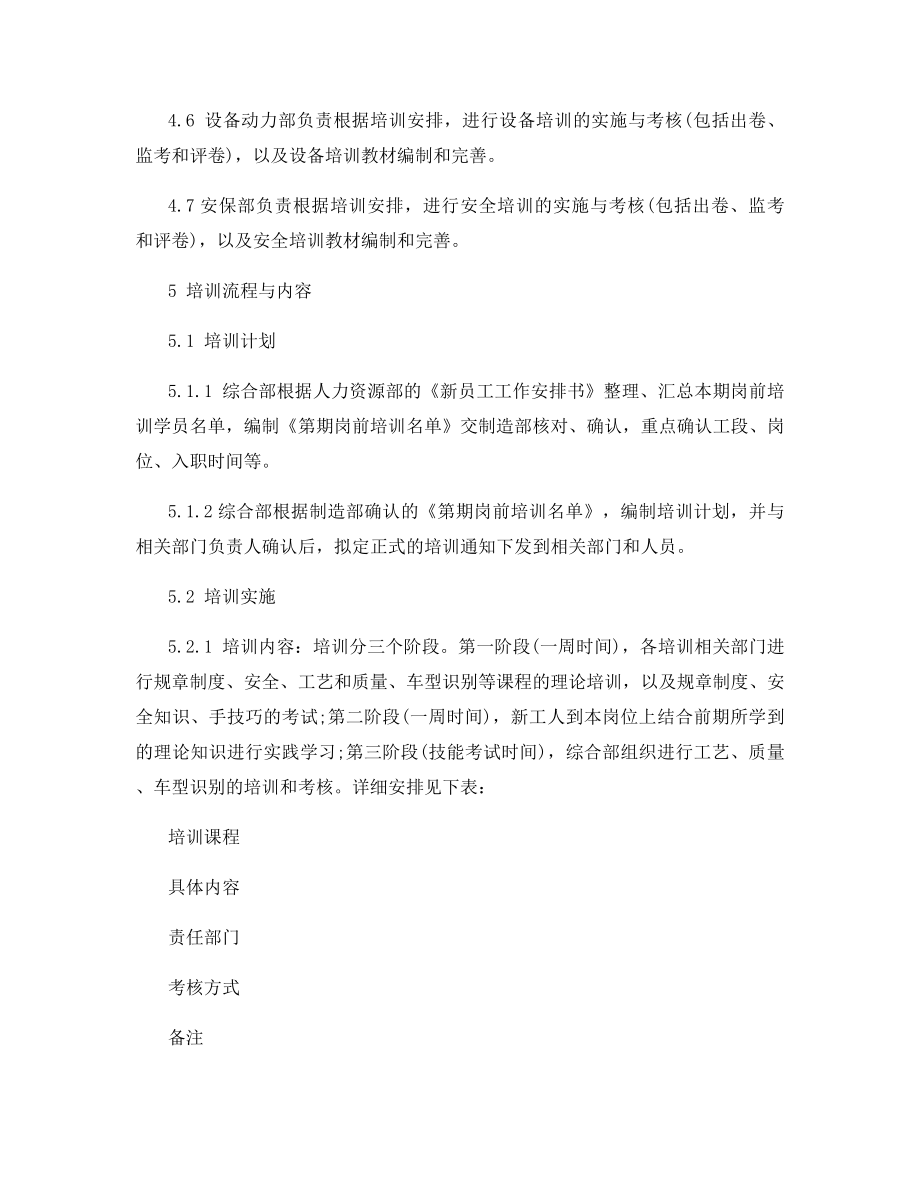 岗前培训管理办法.docx_第2页