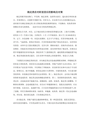 桡足类在对虾放苗后的影响及对策.docx