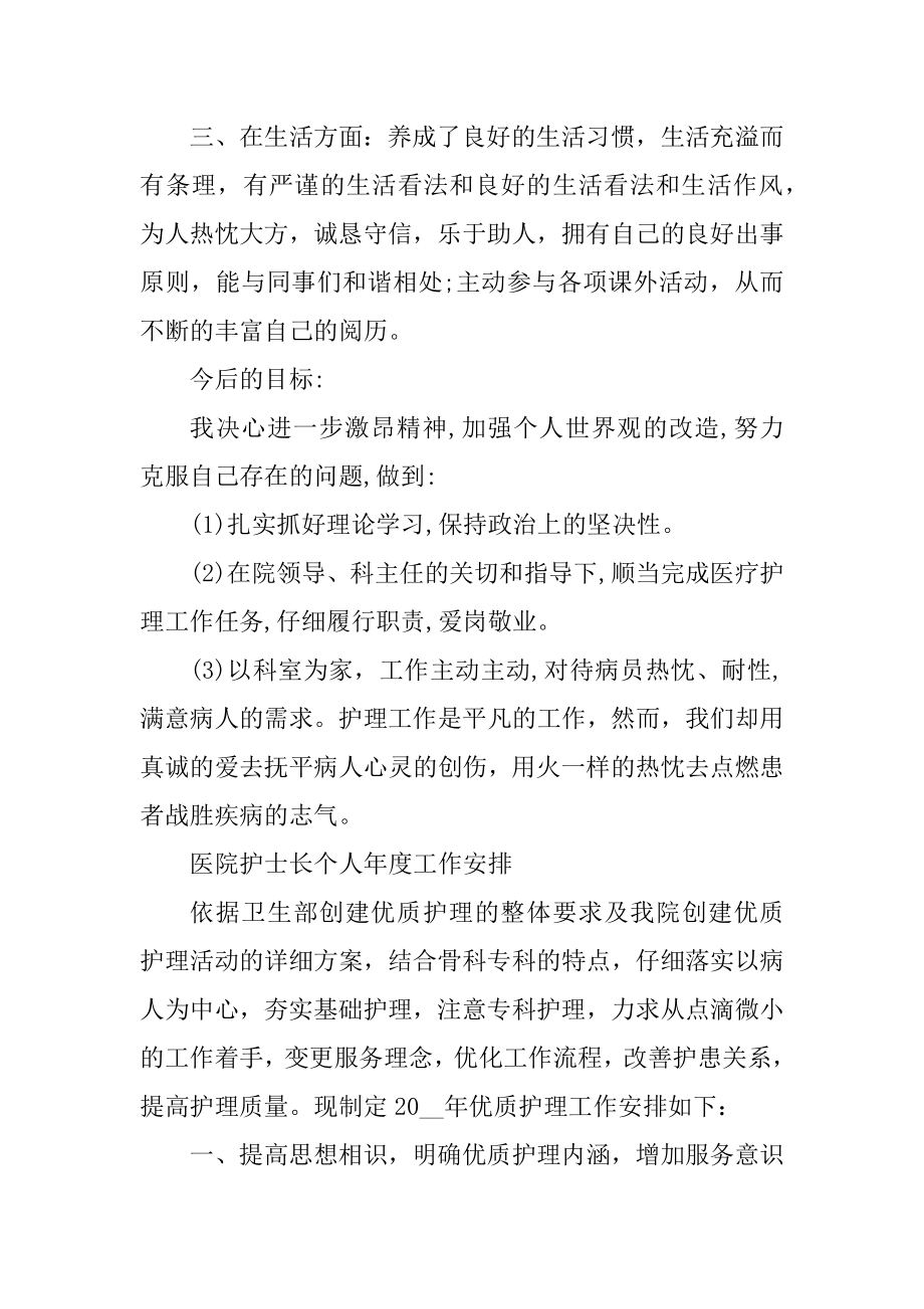 医院护士长个人年度工作计划最新.docx_第2页