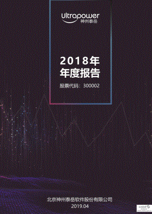 神州泰岳：2018年年度报告.PDF