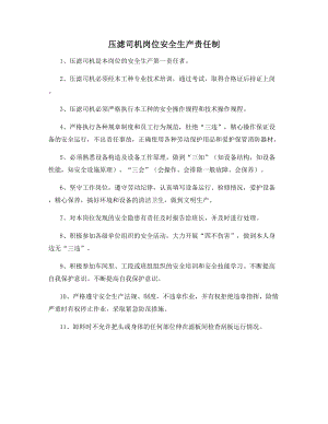 压滤司机岗位安全生产责任制.docx