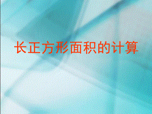 长正方形面积的计算.ppt