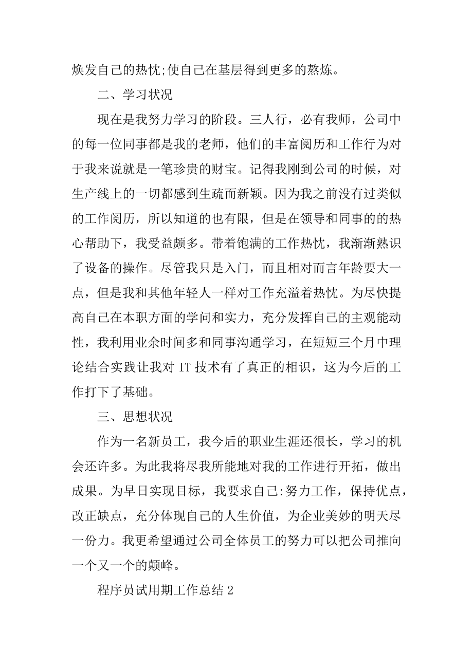 程序员试用期工作总结汇总.docx_第2页