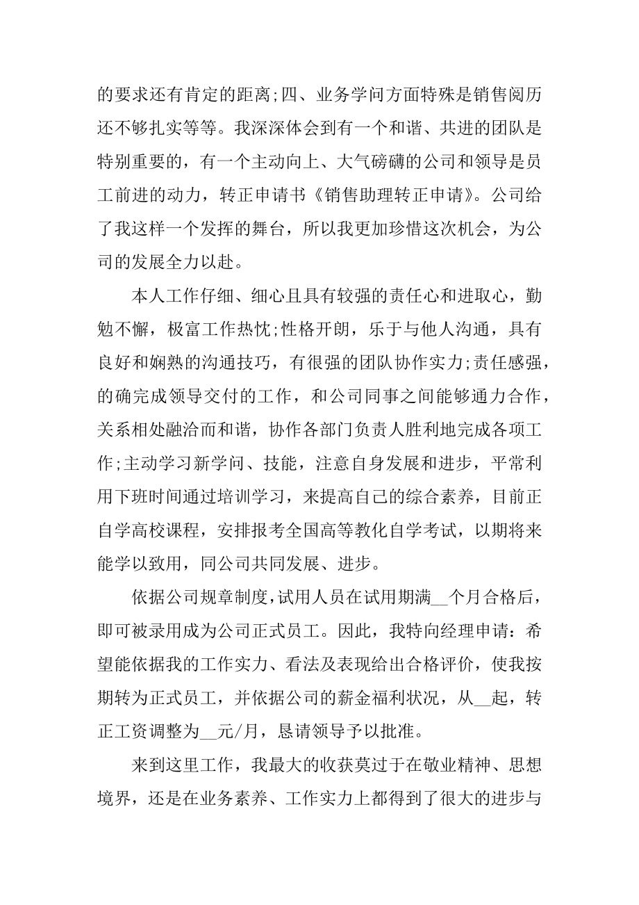 销售个人述职报告精编.docx_第2页