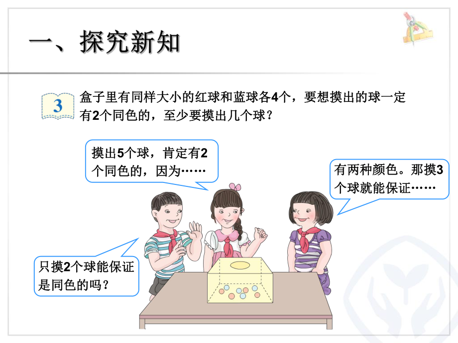 六年级下册数学广角鸽巢问题(例3)PPT1.ppt_第2页