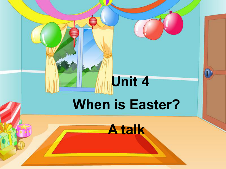 新版pep五年级下册Unit-4-When-is-Easter-A-let's-talk-课件.ppt_第1页