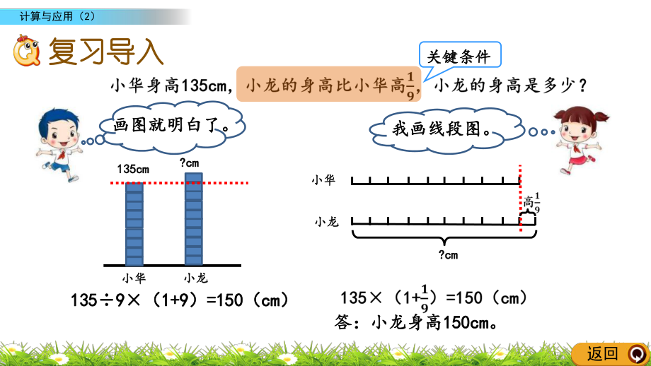 2020年最新北师大版六年级数学下册《总复习》17计算与应用（2）ppt教学上课件.pptx_第2页