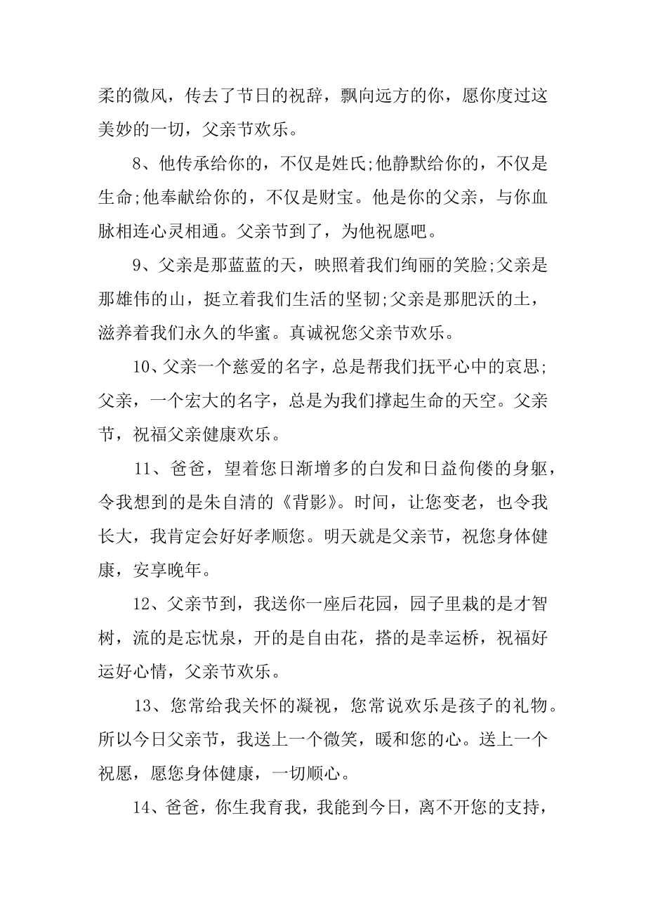 父亲节的感言精选.docx_第2页