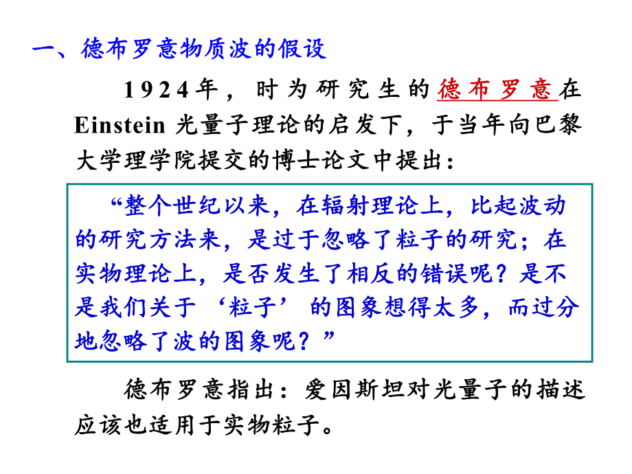 德布罗意假设电子衍射实验测不准关系ppt课件.pptx_第2页