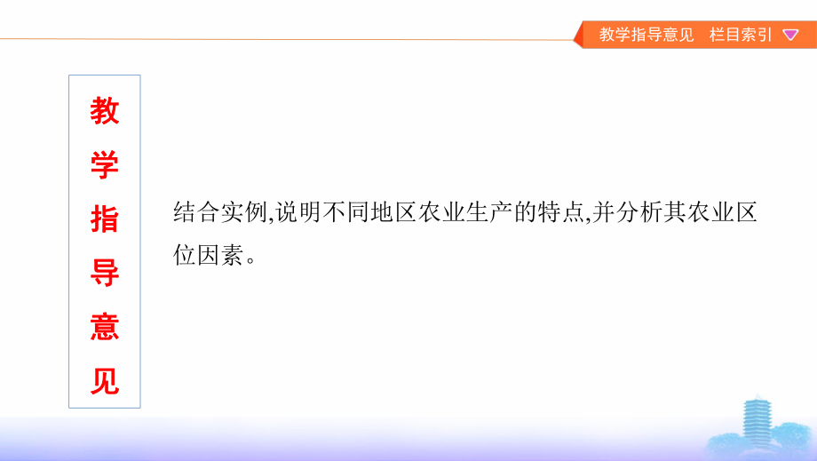 2020鲁教版高中地理复习(山东)第九单元-农业及其生产特点第一讲-农业的区位ppt课件.pptx_第2页