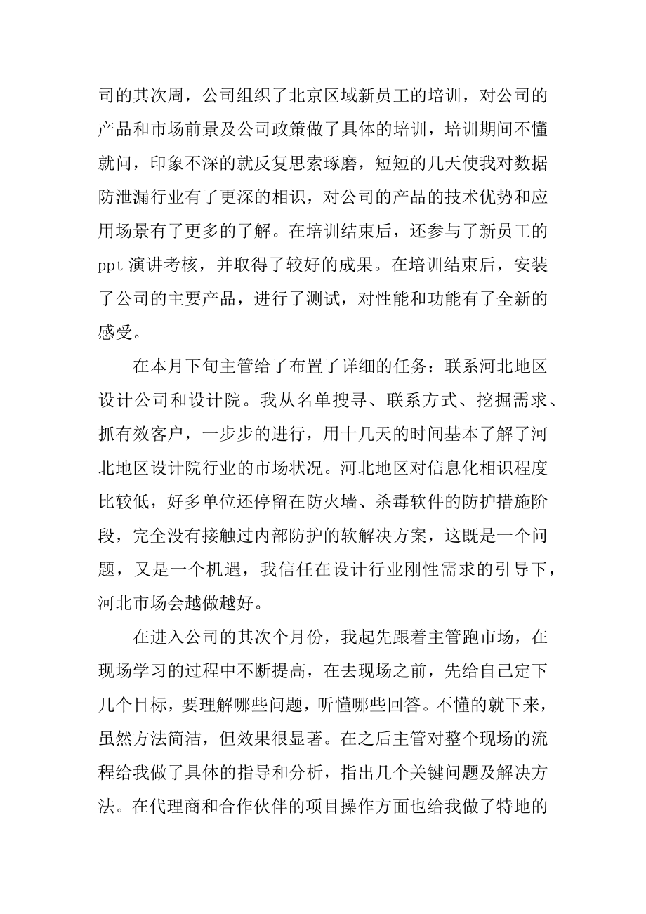 软件开发试用期工作总结范例.docx_第2页