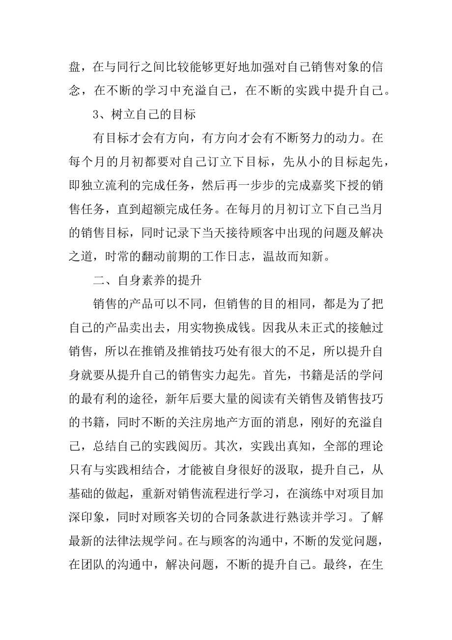 销售房产的工作计划精编.docx_第2页