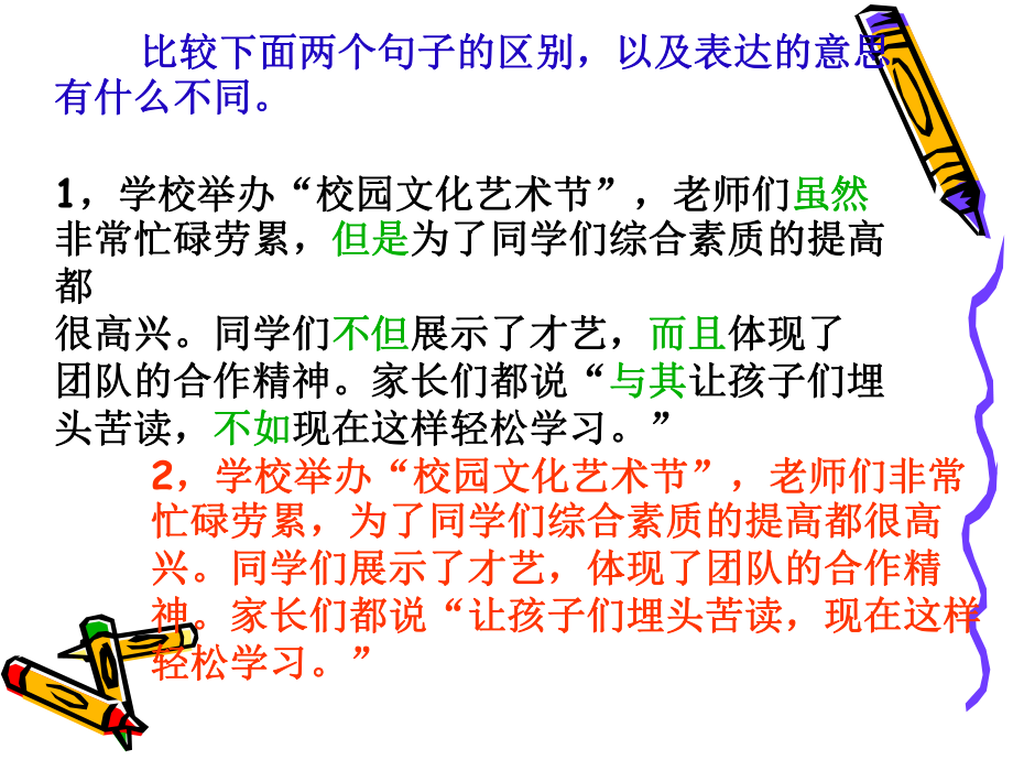 小学语文关联词教学与总复习非常全面ppt课件.pptx_第1页