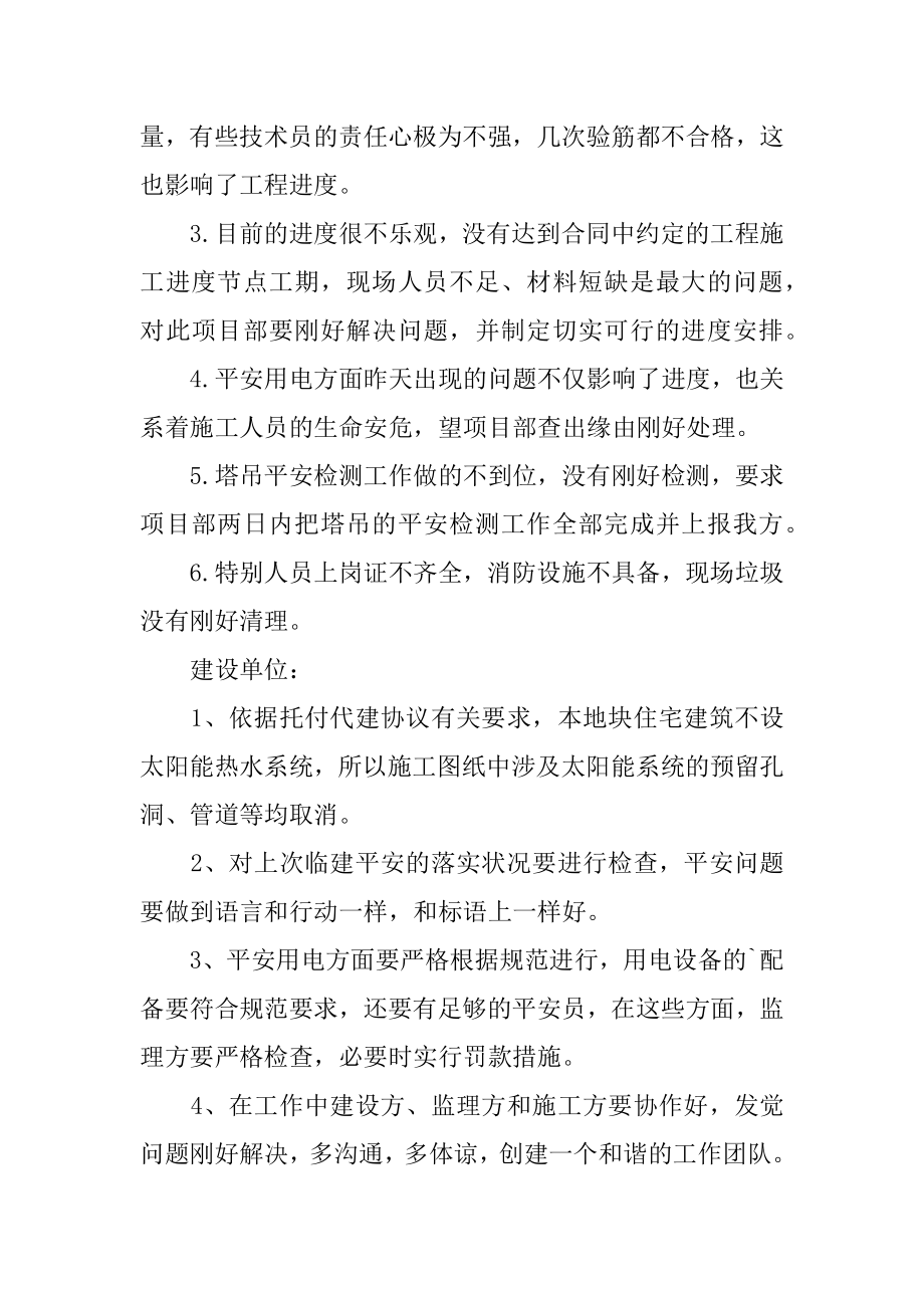 第一次监理例会会议纪要例文.docx_第2页