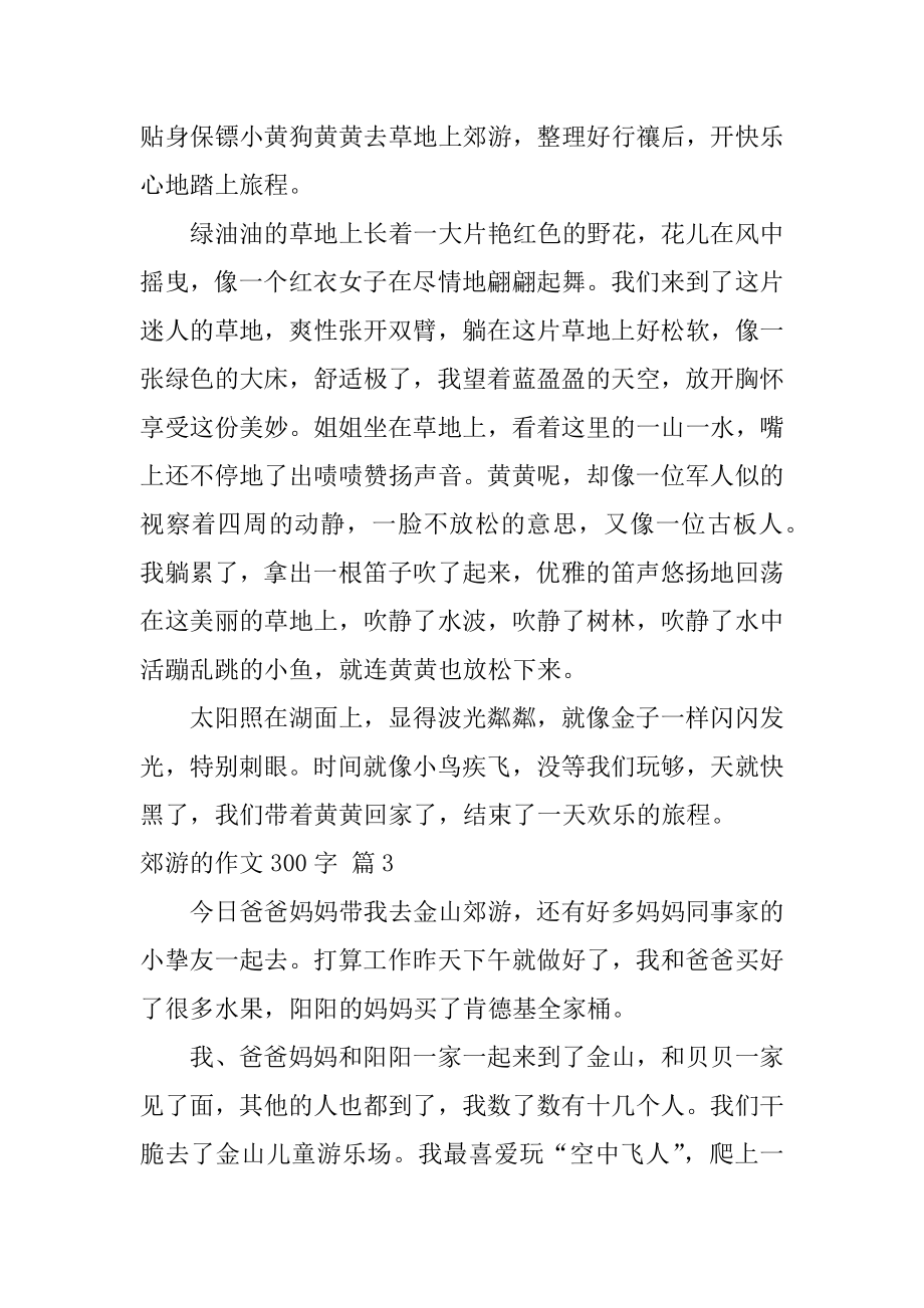 郊游的作文300字范文.docx_第2页