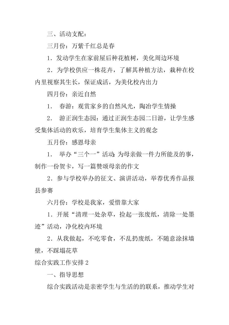 综合实践工作计划精品.docx_第2页