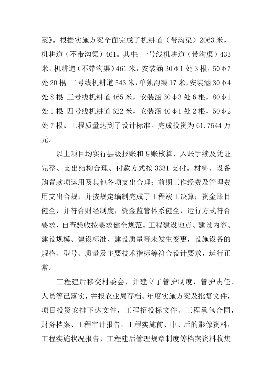 项目自检自查报告优质.docx_第2页